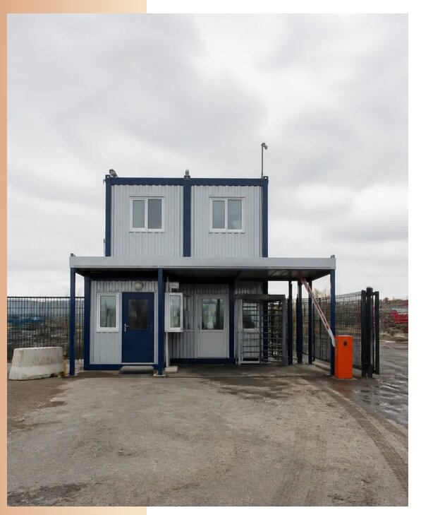 Изготовление и аренда проходных из блок контейнеров в Магнитогорске
